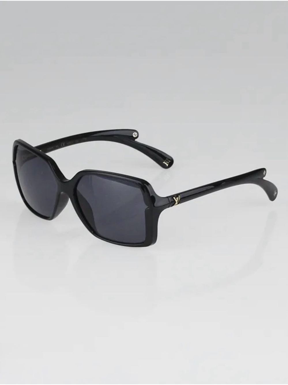 Louis Vuitton Black Flore Carre Sunglasses Z0287E